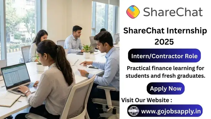 ShareChat Internship 2025 finance internship for students and fresh graduates